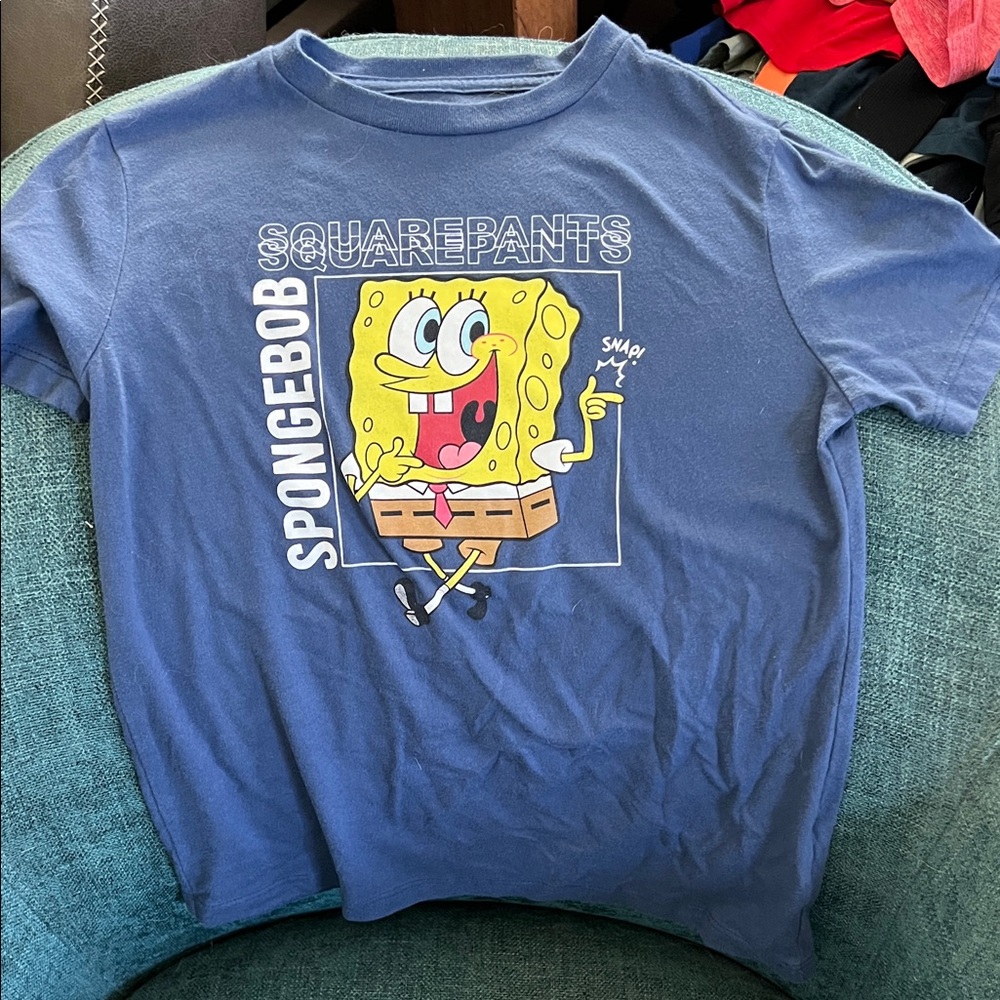 Nickelodeon SpongeBob SquarePants Kids Navy T-Shirt